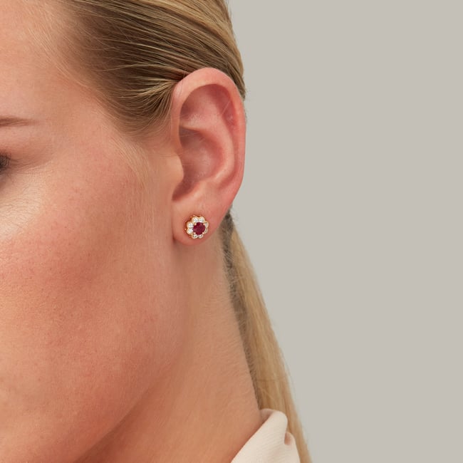 Debutante Stud Earrings 0.28ct Diamond