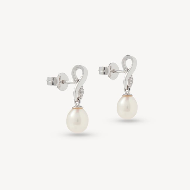 Solstice Earrings 0.03ct Diamond