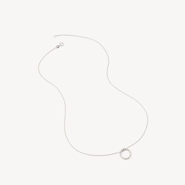 Circle of Life Pendant Necklace 0.38ct Diamond