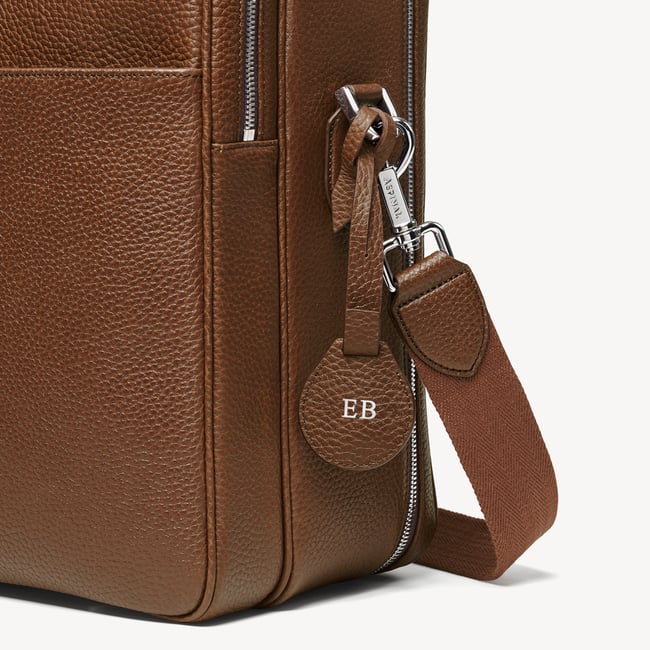 48 Hour Mount Street Travel Bag Tobacco Pebble