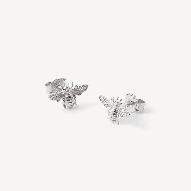 Bee Necklace, Bracelet & Earrings Set Sterling Silver 925