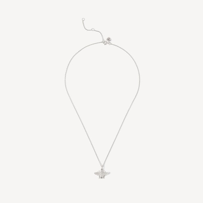 Bee Necklace, Bracelet & Earrings Set Sterling Silver 925