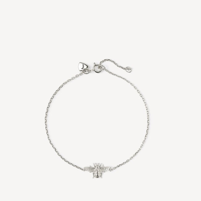 Bee Necklace, Bracelet & Earrings Set Sterling Silver 925