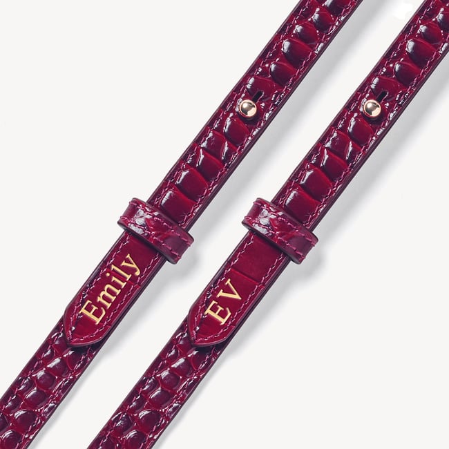 Mayfair® Deep Shine Cherry Ombre Croc