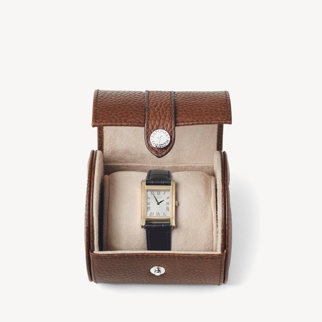 Travel Watch Roll Tobacco Pebble