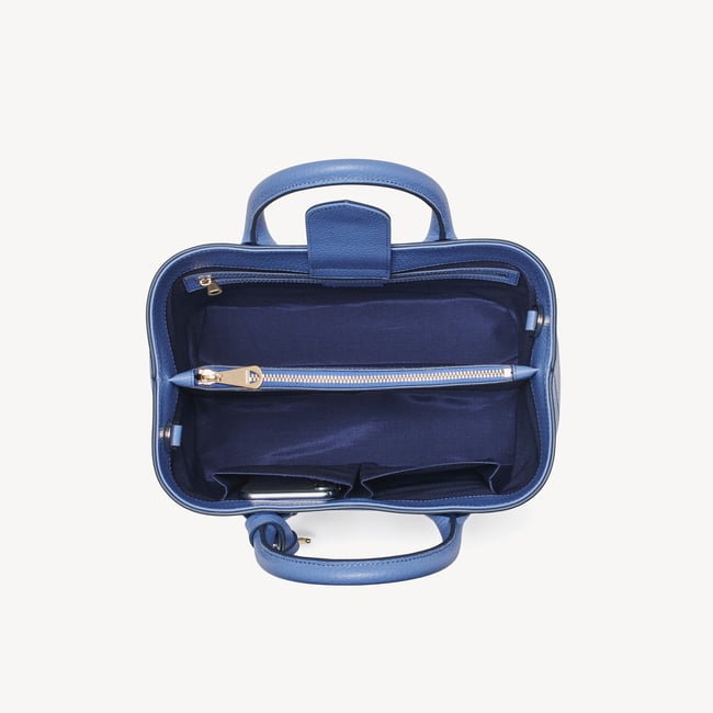 Midi London Tote Capri Blue Pebble