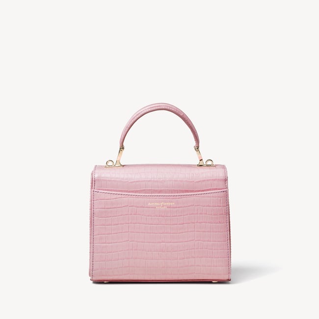 Midi Mayfair® Deep Shine Powder Lilac Small Croc