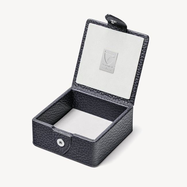 Stud Box Navy Pebble