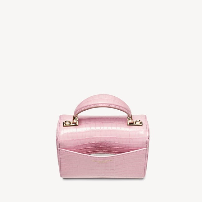 Mini Mayfair® Deep Shine Powder Lilac Small Croc