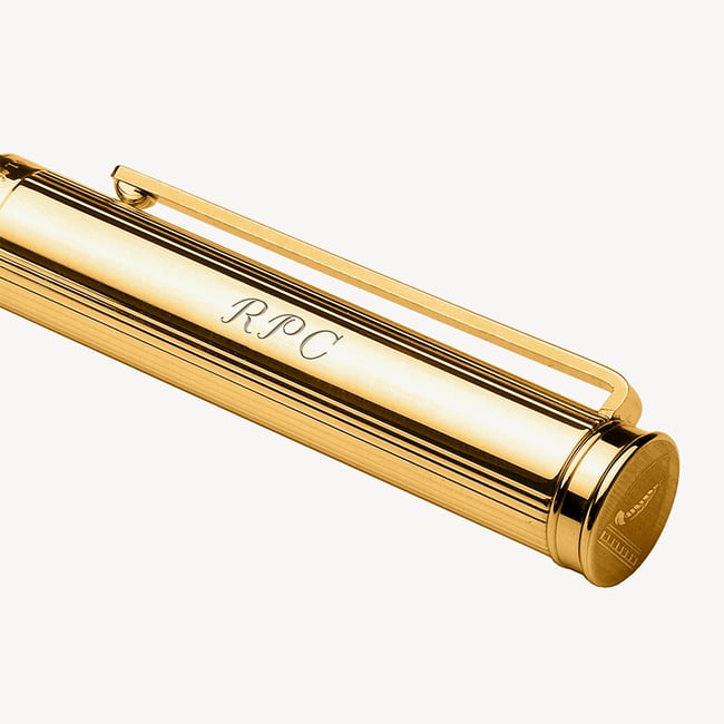 Regent Ballpoint Pen 23ct Gold Plated