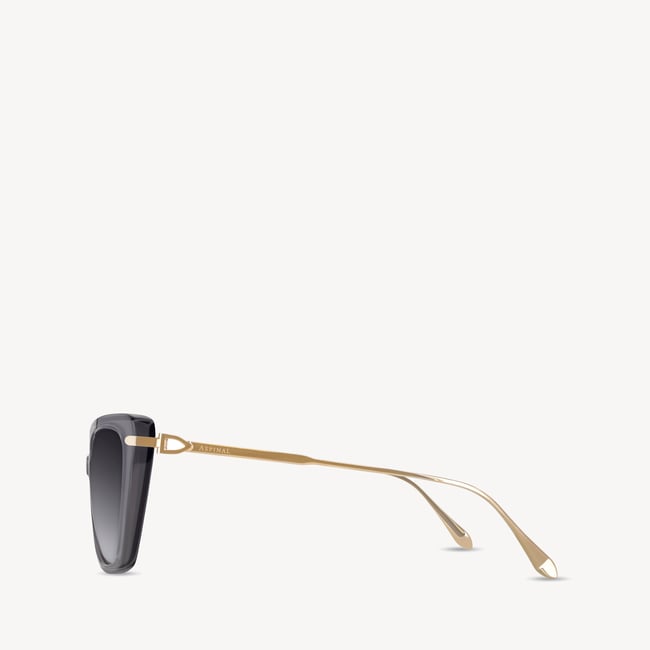 Resort Cat-Eye Sunglasses Storm Grey Crystal