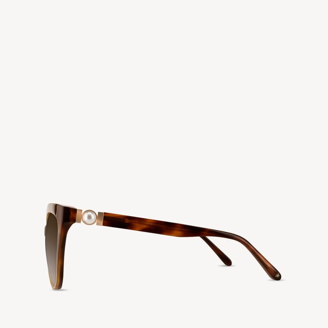 Ascot Cat-Eye Sunglasses Tortoiseshell 