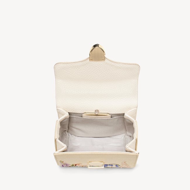 Mini Mayfair® Ivory Canvas Raffia