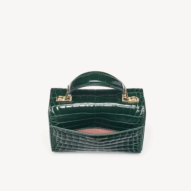 Mini Mayfair® Evergreen Patent Croc