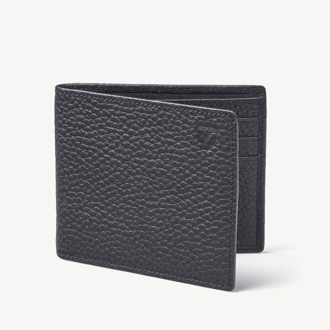 Billfold RFID Wallet Navy Pebble
