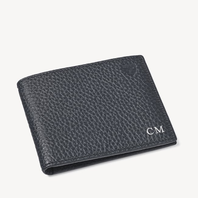 Billfold RFID Wallet Navy Pebble