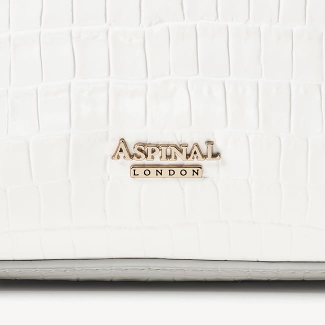 Midi Mayfair® 2 Deep Shine Chalk White Small Croc
