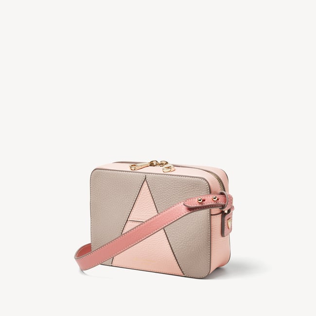Camera Crossbody Cloud, Rose & Cherry Blossom Pebble
