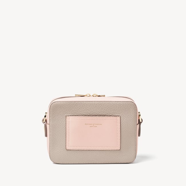 Camera Crossbody Cloud, Rose & Cherry Blossom Pebble
