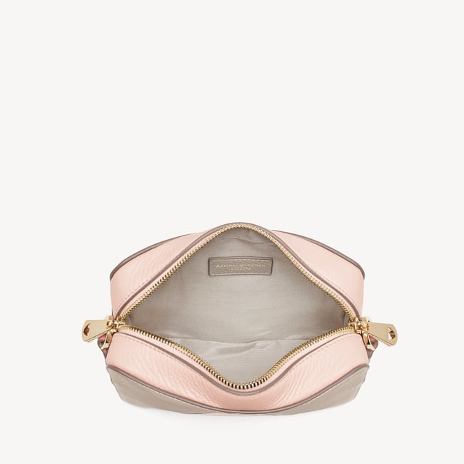 Camera Crossbody Cloud, Rose & Cherry Blossom Pebble