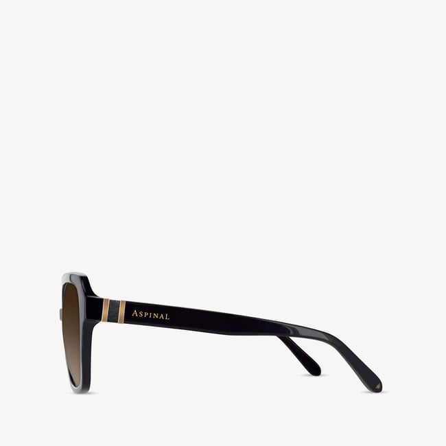 Hudson Square Sunglasses Black 