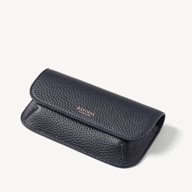 Ella Sunglasses Case Navy Pebble