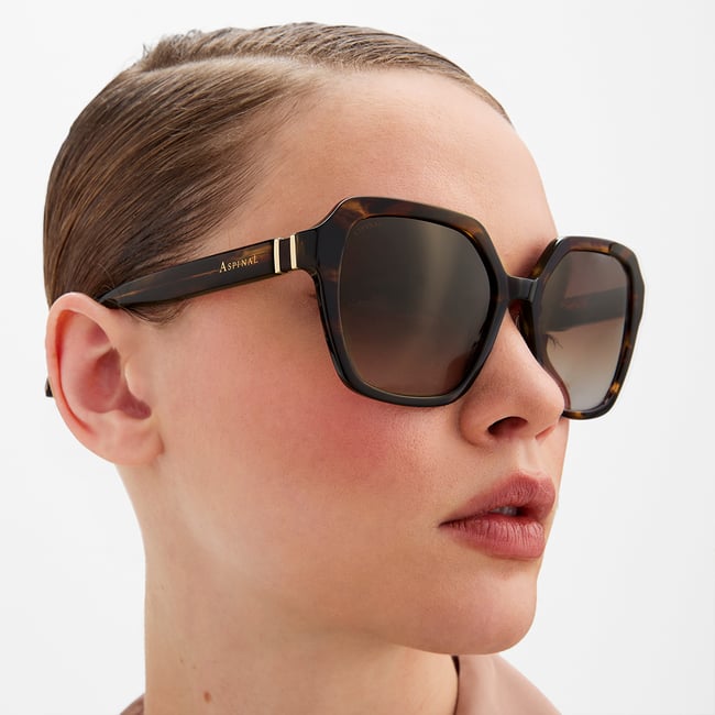 Hudson Square Sunglasses Mahogany 