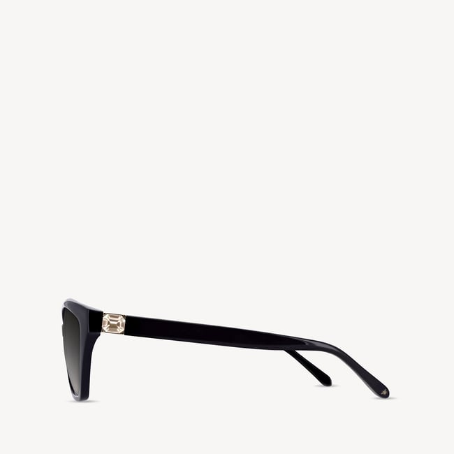 Chelsea Cat-Eye Sunglasses Black 