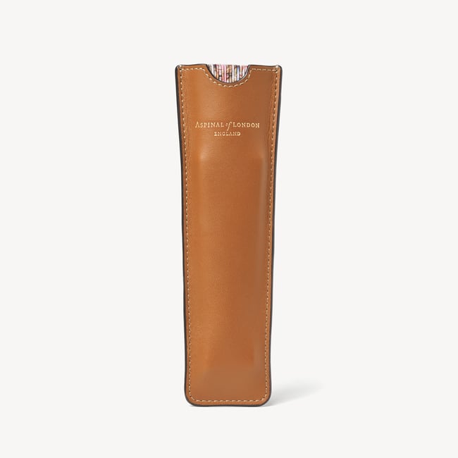 Hand Fan & Fan Case Collection Smooth Tan