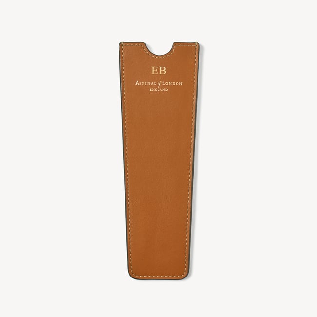 Hand Fan & Fan Case Collection Smooth Tan