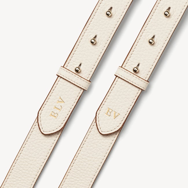 Ella Grande Crossbody Ivory Pebble