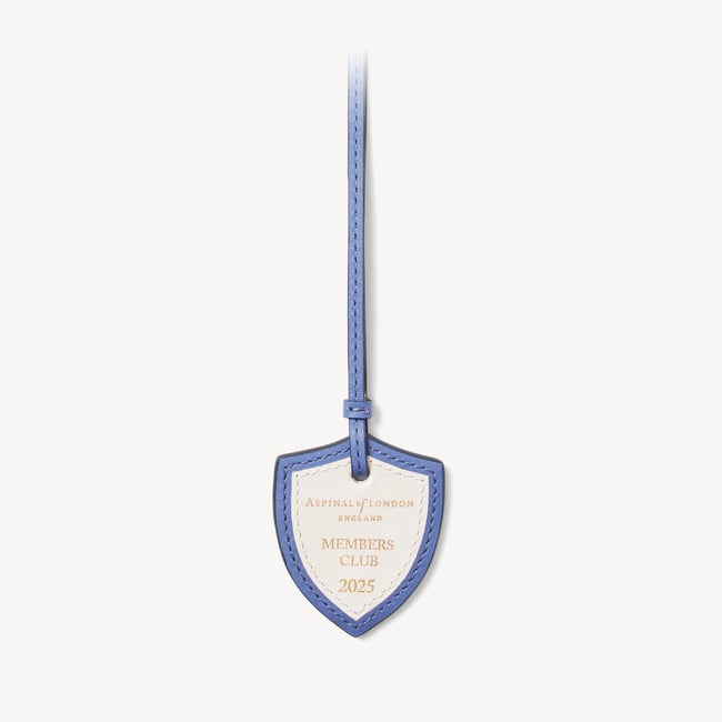Members Club Tag Capri Blue & Smooth Chalk White