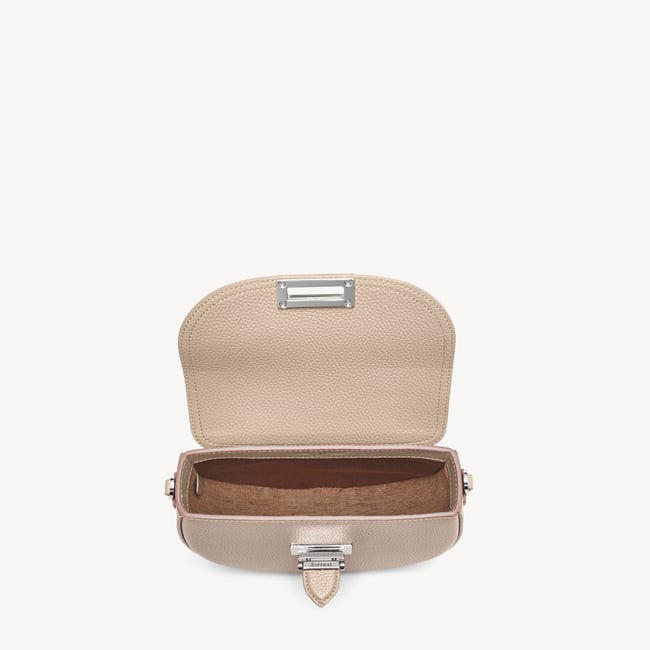 Portobello Crossbody Soft Taupe Pebble