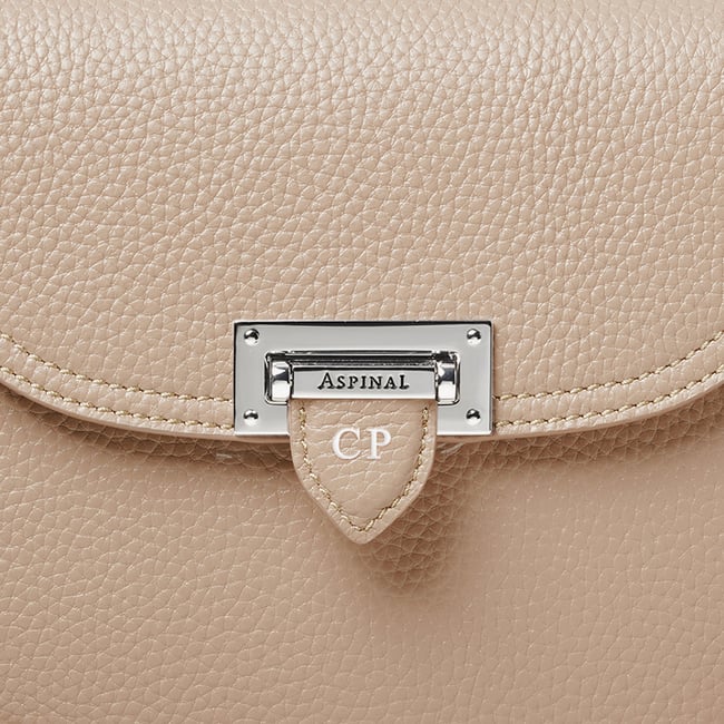 Portobello Crossbody Soft Taupe Pebble