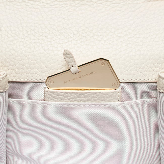 Mini Mayfair® Ivory Canvas Raffia