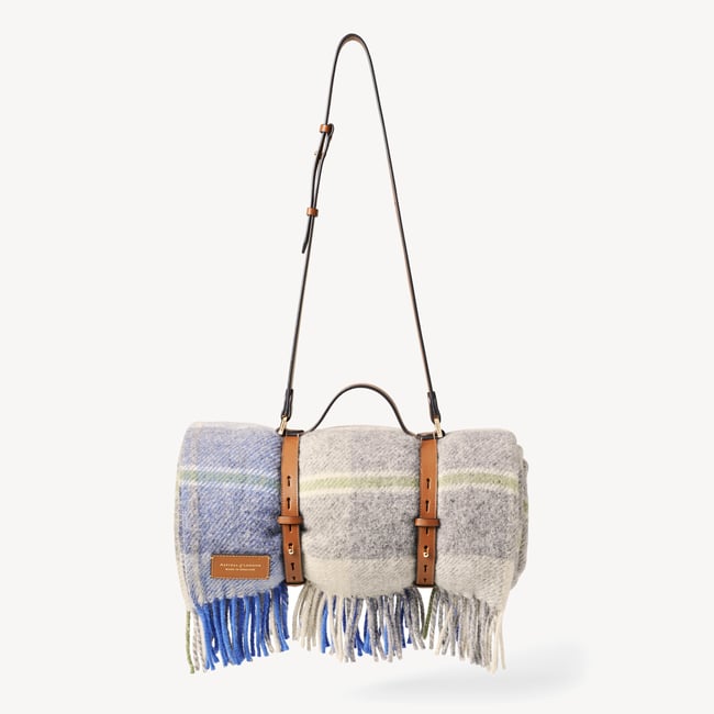 Picnic Blanket Collection Pistachio Pure New Wool
