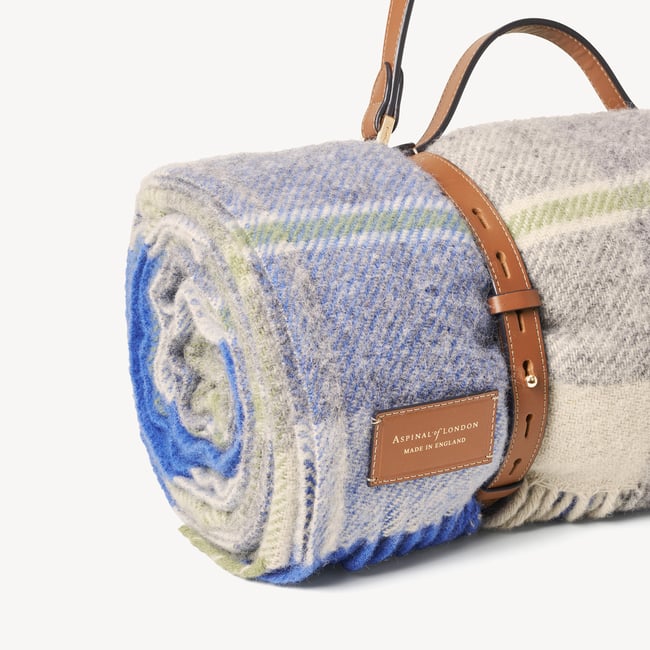 Picnic Blanket Collection Pistachio Pure New Wool