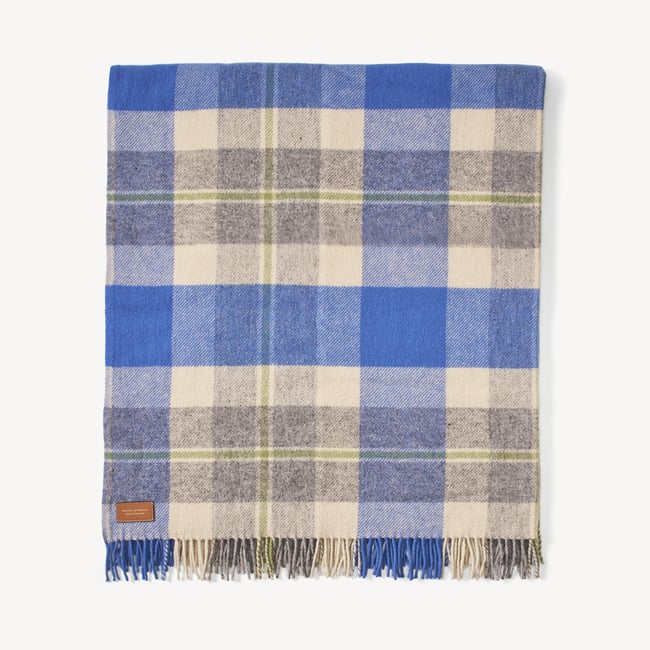 Picnic Blanket Collection Pistachio Pure New Wool