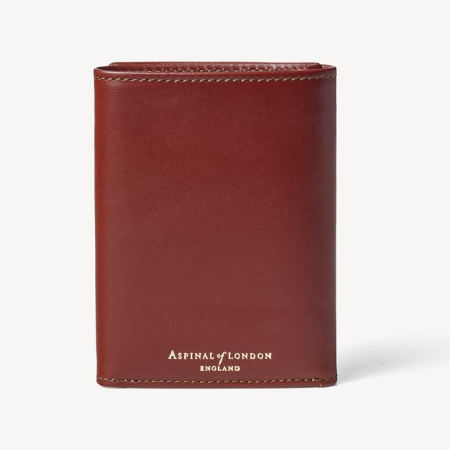 Trifold Wallet Smooth Cognac