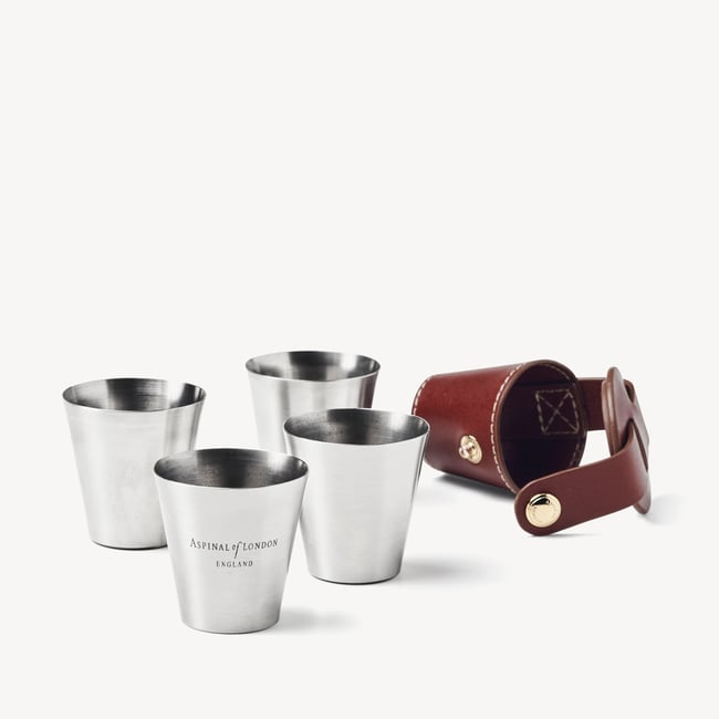 Shot Cups Smooth Cognac