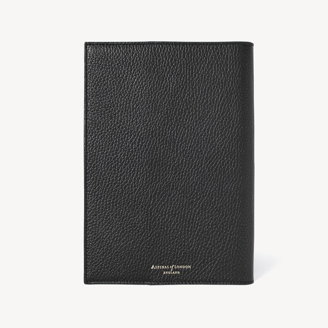 A5 Refillable Journal & Pen Set Black Pebble