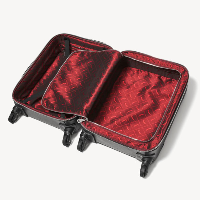 Connaught Cabin Case Black Saffiano
