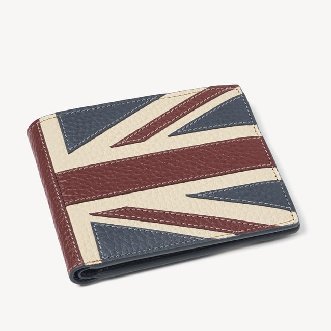8 Card Billfold Wallet Brit Pebble