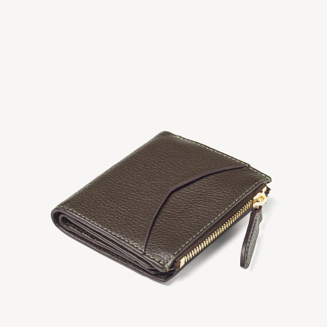 Hudson Multi-Use Pocket Wallet Chocolate Milled Pebble