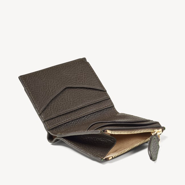 Hudson Multi-Use Pocket Wallet Chocolate Milled Pebble
