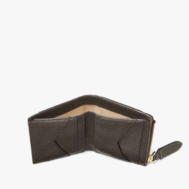 Hudson Multi-Use Pocket Wallet Chocolate Milled Pebble