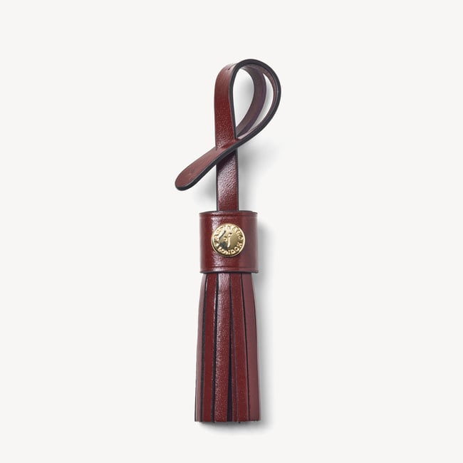 Camera Crossbody Merlot Woven Leather