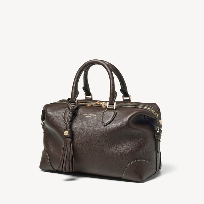 Hudson Midi Chocolate Milled Pebble