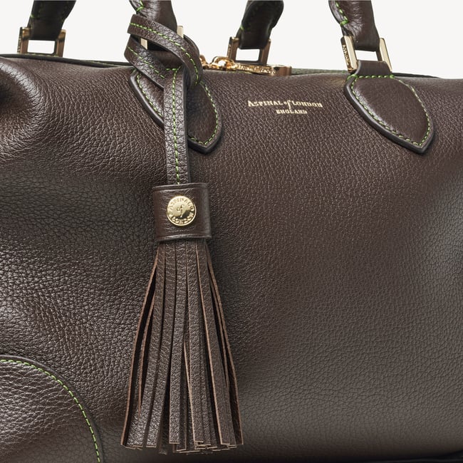 Hudson Midi Chocolate Milled Pebble