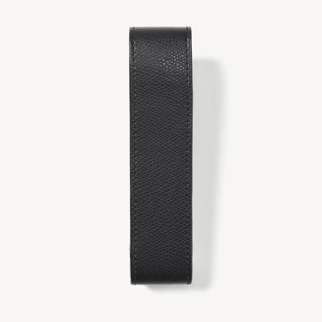 Duo Pen Case Black Soft Saffiano